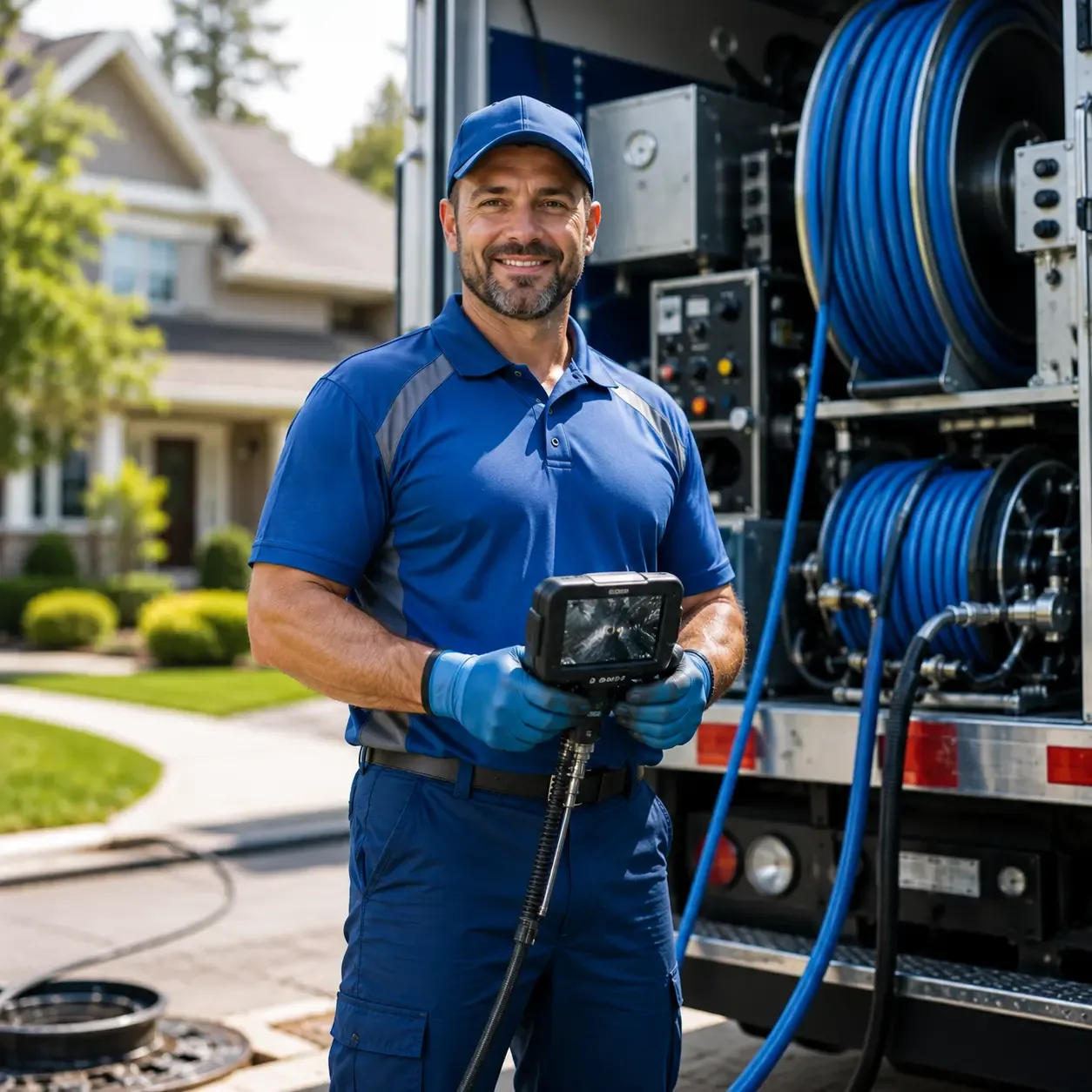 Local outdoor drain cleaning specialists in Joice, IA